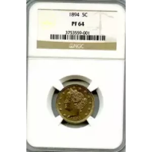 Nickel Five Cent Pieces-Liberty Head 1883-1913 (3)