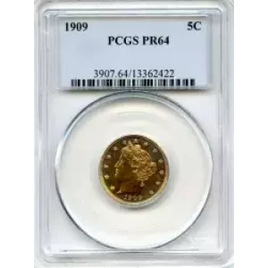 Nickel Five Cent Pieces-Liberty Head 1883-1913 (3)