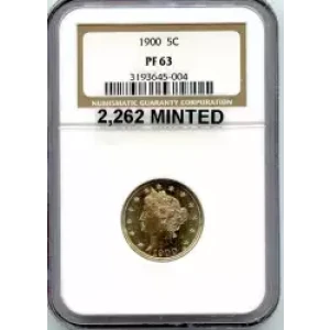 Nickel Five Cent Pieces-Liberty Head 1883-1913 (3)