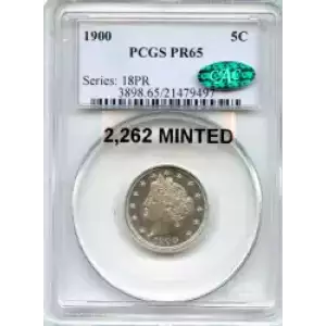 Nickel Five Cent Pieces-Liberty Head 1883-1913 (3)