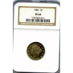 Nickel Five Cent Pieces-Liberty Head 1883-1913 (3)