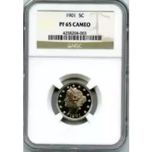 Nickel Five Cent Pieces-Liberty Head 1883-1913 (3)