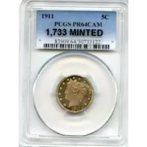 Nickel Five Cent Pieces-Liberty Head 1883-1913 (3)