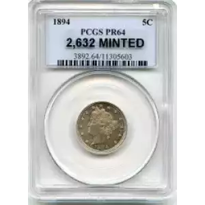 Nickel Five Cent Pieces-Liberty Head 1883-1913 (3)