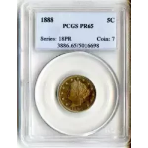 Nickel Five Cent Pieces-Liberty Head 1883-1913 (3)