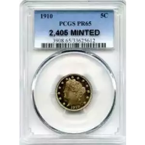 Nickel Five Cent Pieces-Liberty Head 1883-1913 (3)