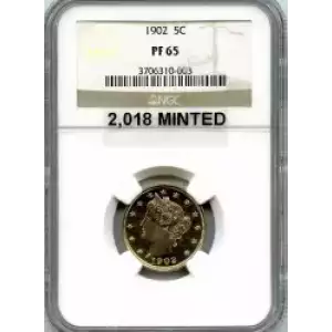 Nickel Five Cent Pieces-Liberty Head 1883-1913 (3)