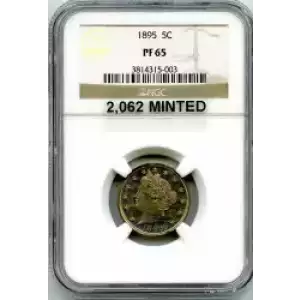 Nickel Five Cent Pieces-Liberty Head 1883-1913 (3)