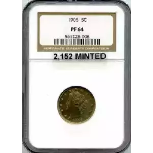 Nickel Five Cent Pieces-Liberty Head 1883-1913 (3)