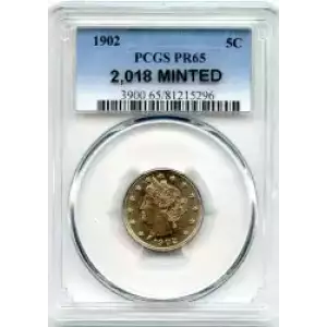 Nickel Five Cent Pieces-Liberty Head 1883-1913 (3)