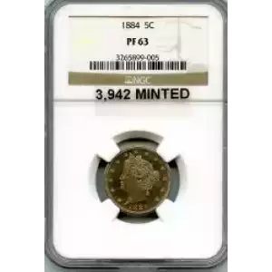 Nickel Five Cent Pieces-Liberty Head 1883-1913 (3)