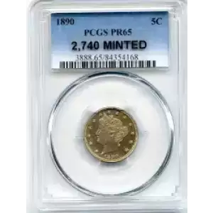 Nickel Five Cent Pieces-Liberty Head 1883-1913 (3)