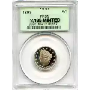 Nickel Five Cent Pieces-Liberty Head 1883-1913 (3)