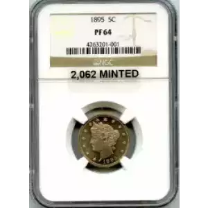 Nickel Five Cent Pieces-Liberty Head 1883-1913 (3)