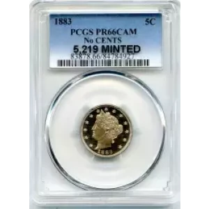 Nickel Five Cent Pieces-Liberty Head 1883-1913 (3)