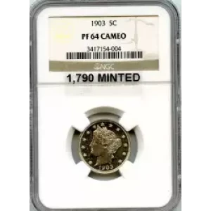 Nickel Five Cent Pieces-Liberty Head 1883-1913 (3)