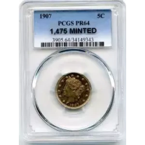 Nickel Five Cent Pieces-Liberty Head 1883-1913 (3)