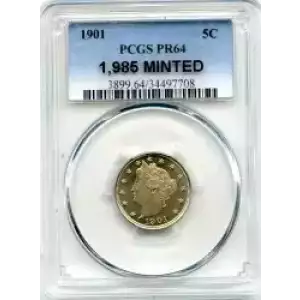 Nickel Five Cent Pieces-Liberty Head 1883-1913 (3)