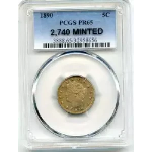 Nickel Five Cent Pieces-Liberty Head 1883-1913 (3)