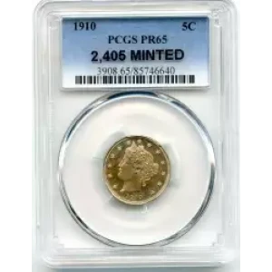 Nickel Five Cent Pieces-Liberty Head 1883-1913 (3)