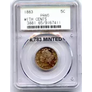 Nickel Five Cent Pieces-Liberty Head 1883-1913 (3)