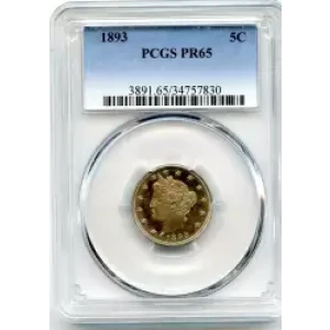 Nickel Five Cent Pieces-Liberty Head 1883-1913 (3)