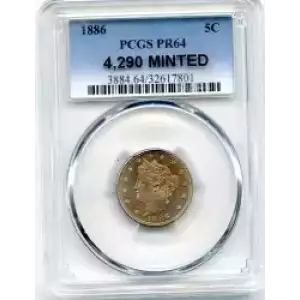 Nickel Five Cent Pieces-Liberty Head 1883-1913 (3)