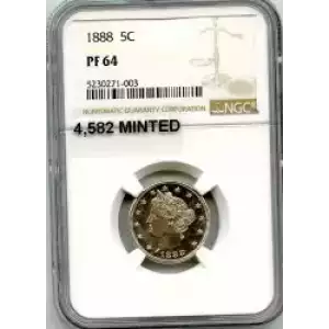 Nickel Five Cent Pieces-Liberty Head 1883-1913 (3)