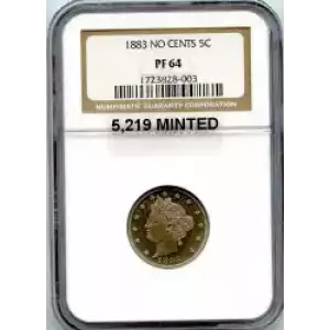 Nickel Five Cent Pieces-Liberty Head 1883-1913 (3)