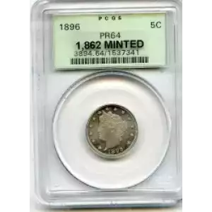 Nickel Five Cent Pieces-Liberty Head 1883-1913 (3)