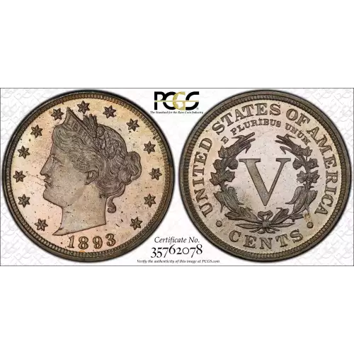 Nickel Five Cent Pieces-Liberty Head 1883-1913 (3)