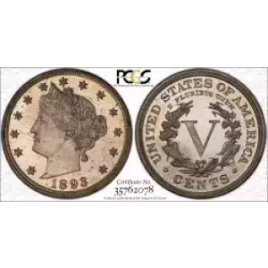 Nickel Five Cent Pieces-Liberty Head 1883-1913 (3)