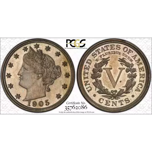 Nickel Five Cent Pieces-Liberty Head 1883-1913 (3)