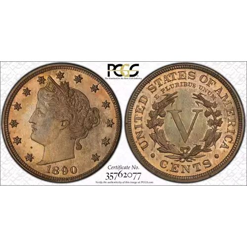 Nickel Five Cent Pieces-Liberty Head 1883-1913 (3)