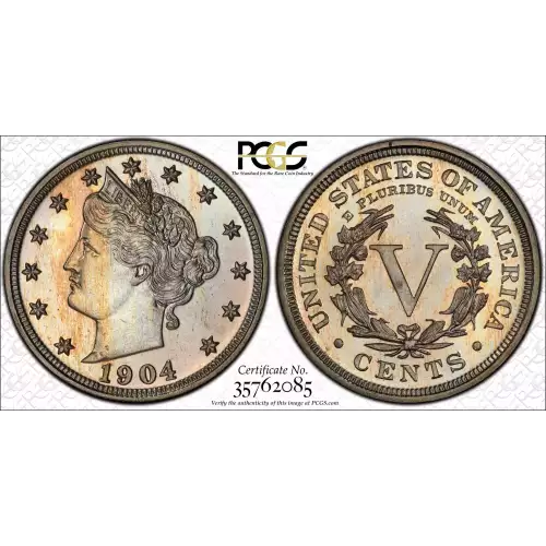 Nickel Five Cent Pieces-Liberty Head 1883-1913 (3)