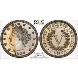 Nickel Five Cent Pieces-Liberty Head 1883-1913 (3)