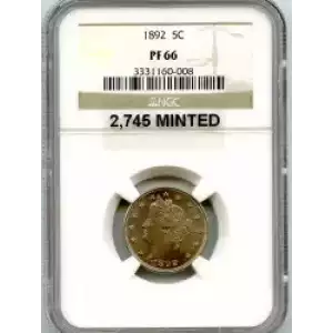 Nickel Five Cent Pieces-Liberty Head 1883-1913 (3)