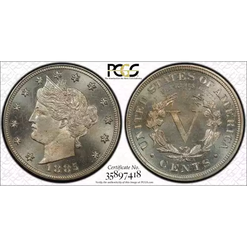 Nickel Five Cent Pieces-Liberty Head 1883-1913 (3)