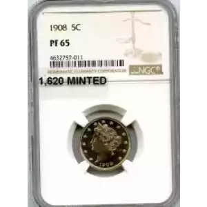 Nickel Five Cent Pieces-Liberty Head 1883-1913 (3)