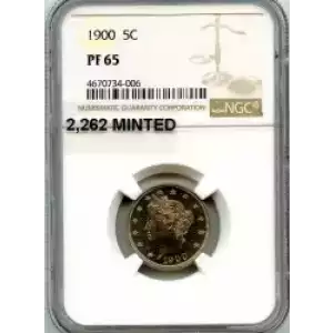 Nickel Five Cent Pieces-Liberty Head 1883-1913 (3)