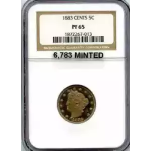 Nickel Five Cent Pieces-Liberty Head 1883-1913 (3)