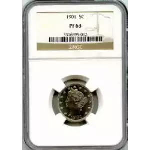 Nickel Five Cent Pieces-Liberty Head 1883-1913 (3)