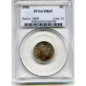 Nickel Five Cent Pieces-Liberty Head 1883-1913 (3)