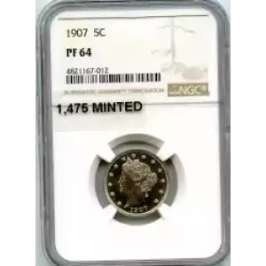 Nickel Five Cent Pieces-Liberty Head 1883-1913 (3)