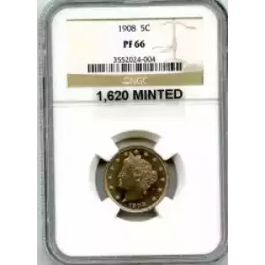 Nickel Five Cent Pieces-Liberty Head 1883-1913 (3)