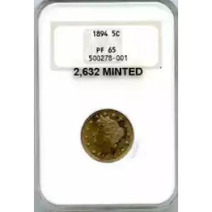 Nickel Five Cent Pieces-Liberty Head 1883-1913 (3)