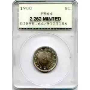 Nickel Five Cent Pieces-Liberty Head 1883-1913 (3)