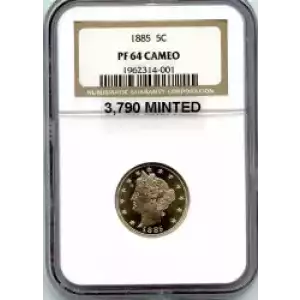 Nickel Five Cent Pieces-Liberty Head 1883-1913 (3)