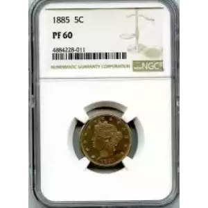 Nickel Five Cent Pieces-Liberty Head 1883-1913 (3)