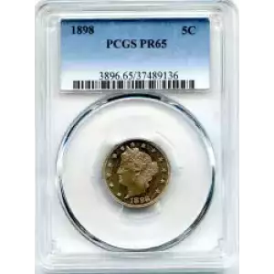 Nickel Five Cent Pieces-Liberty Head 1883-1913 (3)